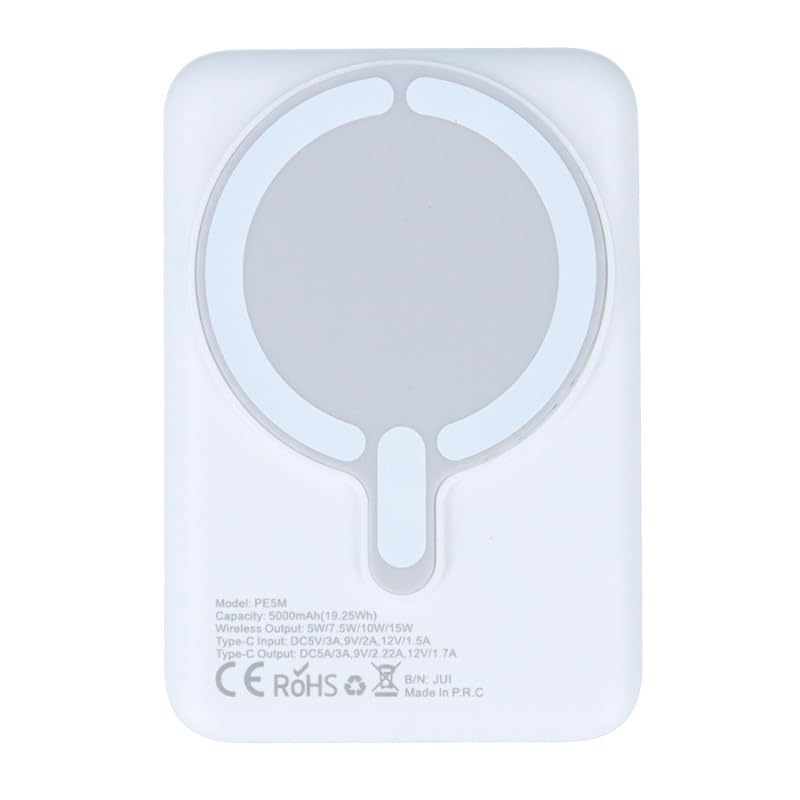 PowerBank MagSafe Blanco 10000mAh - Bateria Externa Portatil iPhone
