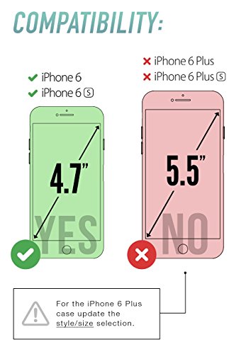 Smartish Iphone 6/6S Wallet Case - Wallet Slayer Vol. 2 [Slim Protective] Credit Card Holder For Apple Iphone 6S/6 (Silk) - Gunmetal Gray #TOP3