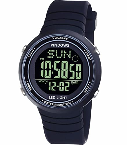 Relojes Digital Mujer Digital Relojes para Mujer Deporte Relojes Mujer Relojes Unisexo Relojes Adolescent con 3 Grupos de Alarma Ligero Timer Impermeable Cuenta Regresiva Multifuncion