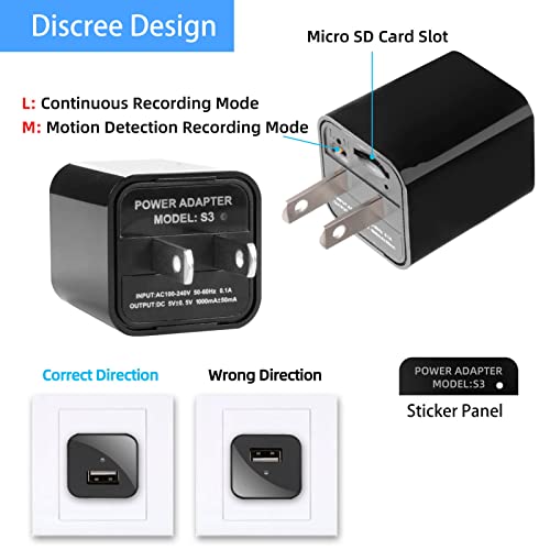 Hidden Camera - Spy Camera - Spy Camera Charger - Usb Charger Camera – Best Mini Spy Camera – Secret Camera – Nanny Cam – Usb Spy Camera - Small Cameras For Spying – Surveillance Camera 1080P Full Hd #TOP4