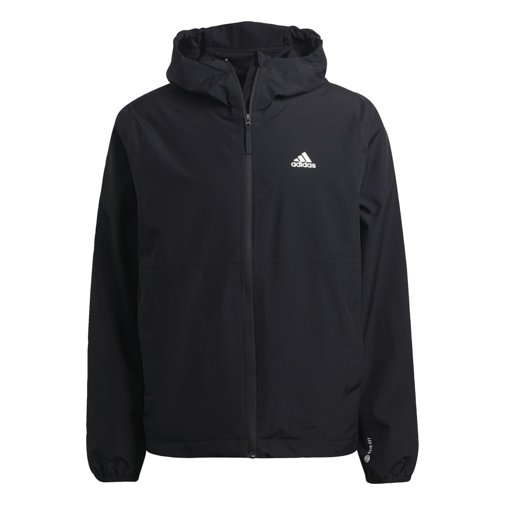 adidasMen's Tall Size Essentials Rain.rdy Jacket