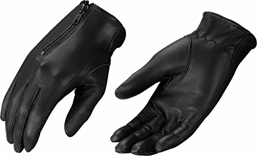 Men's Motorcycle Butter Soft Warm Driving Gloves With Zipper Lined Big Sizes 5X(5Xl) #TOP1