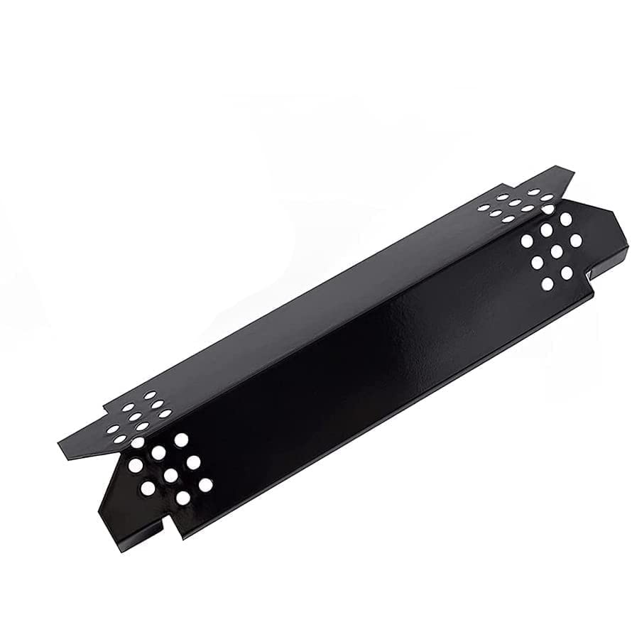 Image of SafBbcue Heat Plates Flame Tamers for Nexgrill 720-0864 720-0864M Grills, for Home Depot Nexgrill 2 Burner Grill Heat Plate Grill Bunrners (Porcelain Steel)
