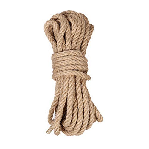 10MM Jute Rope Strong String Craft 33 Feet (10 Meter) Natural Thick Jute Hemp Rope-image-45