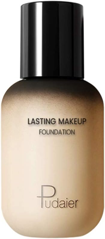 Lasting Makeup Foundation – Face&Body Liquid Foundation Lightweight Bottle Full Coverage Invisible Pores Covering Blemishes - for All Skin Types (40 mL)