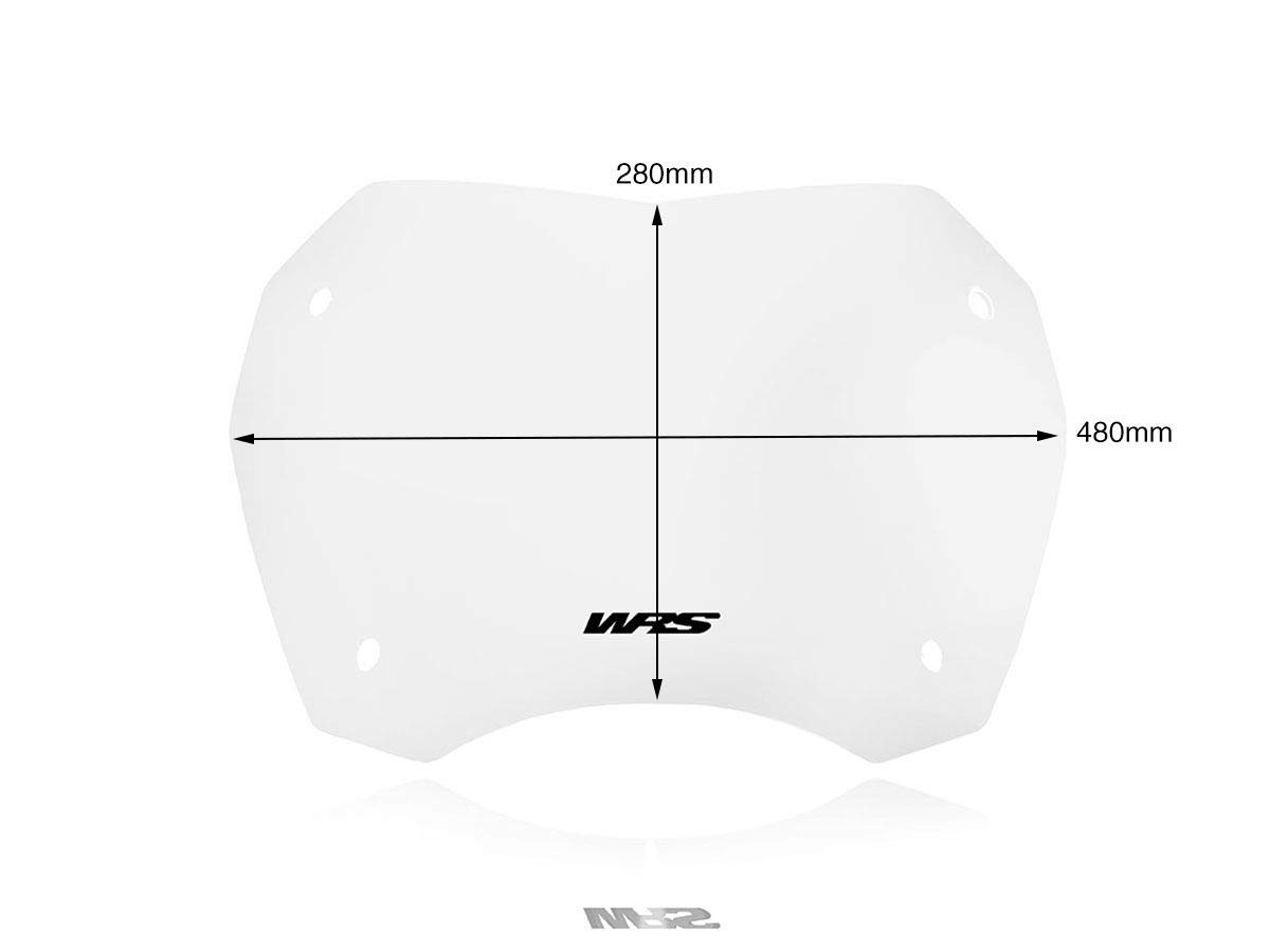 CUPOLINO PARABREZZA SPORT WRS SH 300 2016-2021 (Trasparente)