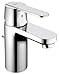 Produktbild GROHE Get - Einhand- Waschtischarmatur (wassersparend, schnelle Befestigung, inkl.Temperaturbegrenzer, flexible Anschlussschläuche), chrom, 32883000