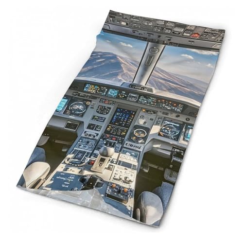 Gargantilla Térmica para Avión, Cubreboca Antiviento, Mascarilla Facial, Gorro de Cuello, Pañuelo para la Cabeza, Bandana para Hombre y Mujer miniatura 2