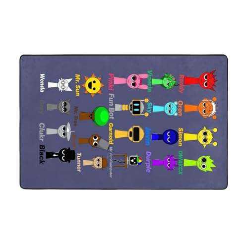 ���O�X�v�����L�[ Sprunki (11) �J�[�y�b�g �L�����N�^�[ ����~�� �ӂ�ӂ픧�G�� ���O ���O�}�b�g �􂦂� ���� �R�� �h�L ���Ή� �Q���̑��� �� �~�Ή� �M�t�g 100 × 150 Cm