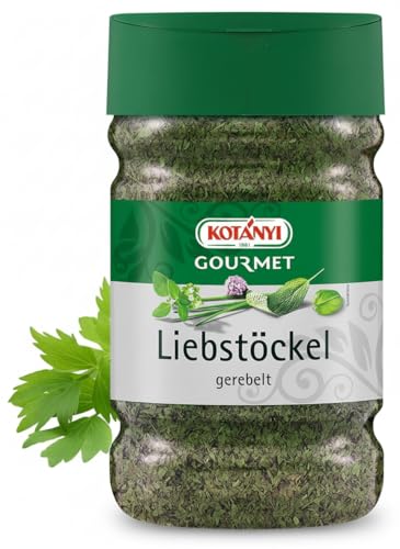 Kotanyi Liebstöckel gerebelt, Gewürze für Großverbraucher und Gastronomie, 1200 ml, 160 g