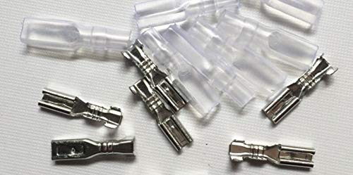 Gimax 1000x 2.8mm Crimp Terminal Female Spade Connector +Case