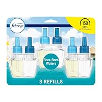 Febreze Odor-Fighting Fade Defy PLUG Air Freshener Refill, Bora Bora, .87 fl. oz. Oil Refills- Pack of 1