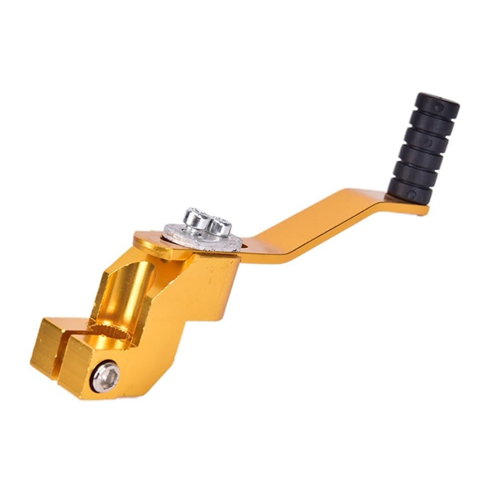 Ypmgrwlsn Yellow Gear Lever 1 Piece Motorcycle Accessories Folding Aluminum Alloy Gear Shift Lever Shifter Pedal Motorbike Parts