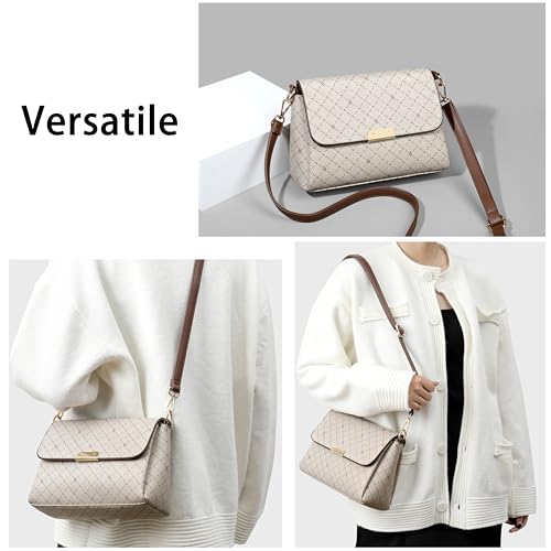 FSD. WG Purses for Women Fashion Quilted Crossbody Bag Leather Ladies Shoulder Purses Messenger Handbag Wallet2