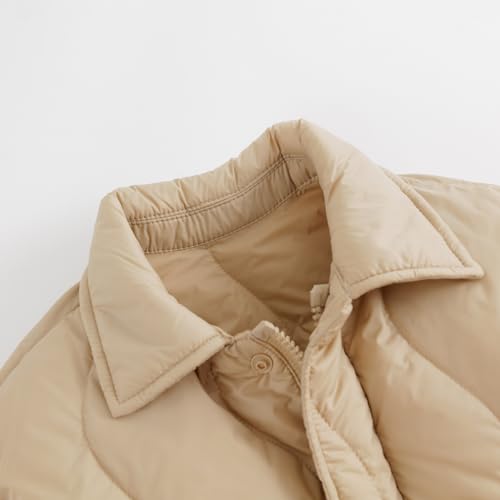 marc & janie Boys Outdoor Long Sleeve Lapel Down Jacket Ultralight Coat Soft Warm Tops 2315154