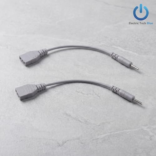 2 cables de carga USB DC | Cable de reemplazo de cargador rápido de 9,17 pulgadas | Adaptador para dispositivos portátiles de terapia | Accesorio ideal para masajeador para uso doméstico y clínico miniatura 6