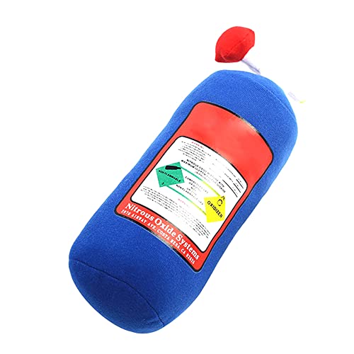 Festnight NOS Lachgas Flasche Kissen Auto Decor Kopfstütze Kissen Kreative Plüsch Kissen Cover