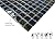 Tenedos Storm Blue 1 inch Square Wavy Floor Wall Porcelain Mosaic Pool Tile Backsplash for Kitchen, Bathroom Shower, Accent Decor (Box of 5 Sheets)