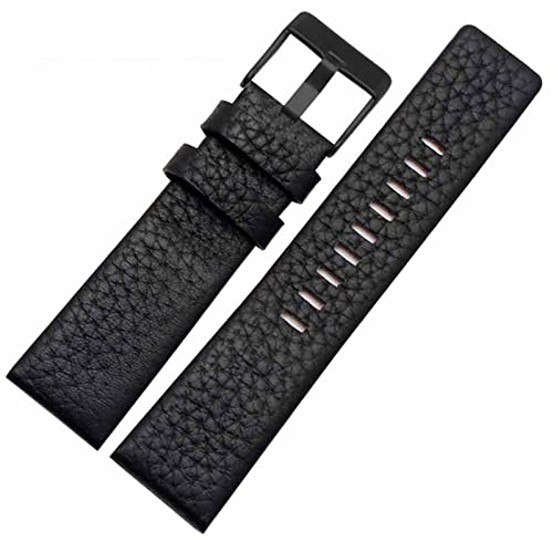 Bracelet montre en cuir Diesel DZ7259 DZ7256 de 22mm à 30mm