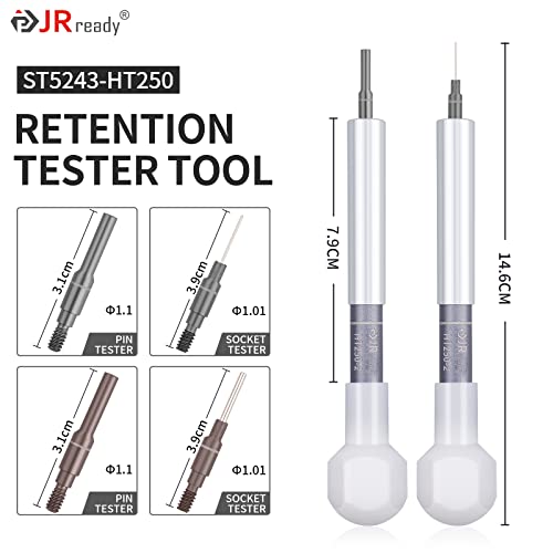 Image of JRready ST5243-HT250 Connector Inspection Tools, Removable Socket and Pin Tester Tips Work with The HT250-2 Adjustable Retention Test Tool in Electrical Connectors /Terminals