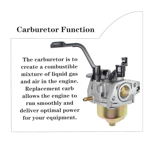 Huayi P19-1 Carburetor Compatible with Predator 4000 4375 Champion Honda Generac PowerHorse 3000W 3500W 4000W Generator Powered by 196cc 208cc 212cc 223cc 224cc - Image 3