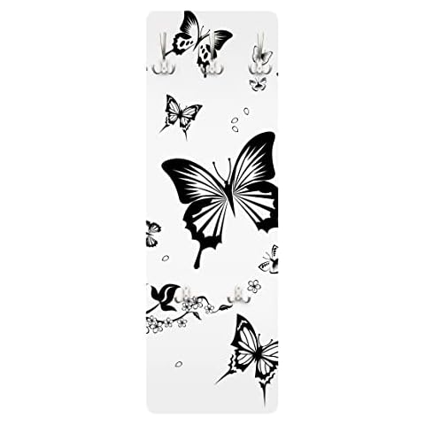 Apalis Flowers and Butterflies Coat Rack Cover