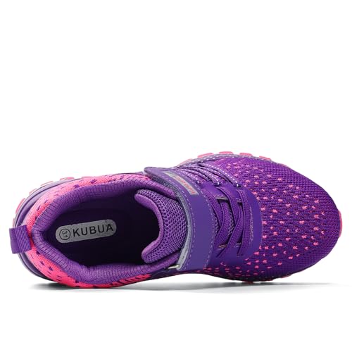 Image of KUBUA Kids Sneakers Lightweight Boys Girls Tennis Shoes | Breathable, Comfortable, Non Slip, Easy to Put On, Running, Walking, Gym, School, Daily Play, Toddler