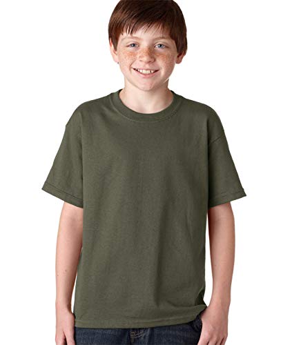 Gildan G500B Heavy Cotton Youth 5.3 oz. T-Shirt - MILITARY GREEN - XL2