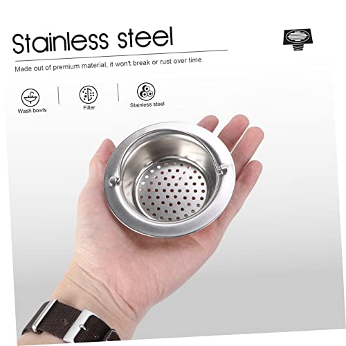 Colador para fregadero cocina acero inoxidable 3.46 pulg miniatura 5