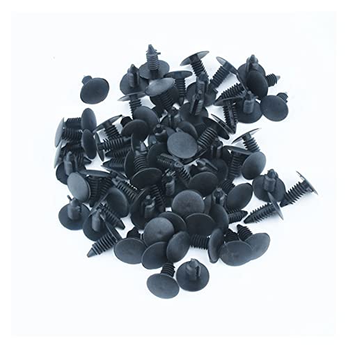Rivet en plastique de retenue de bouclier fixation automatique 8mm pour carrosserie
