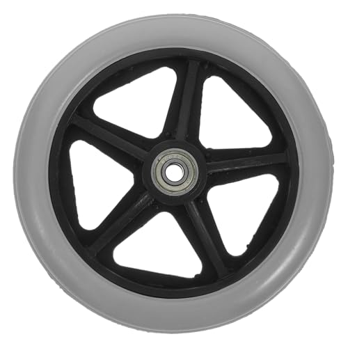 healvian 車椅子前輪交換用キャスター ホイール転 静音耐摩耗性 製 耐衝撃 多用途チェア用交換ホイール