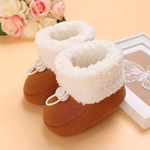 Boys Girls Snow Boots Winter Wool Lined Shoes Comfortable Slip On Walking Adjustable Boots Outdoor Hiking Shoes3