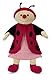 Sterntaler 36940 Handpuppe Marienkäfer, 28 x 25 x 9 cm, Schwarz/Rot