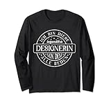 Designerin Legende Witziger Vintage Spruch Designbüro Langarmshirt