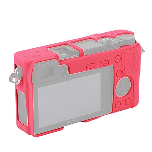 Funda de silicona suave para Sony Alpha A6000 en color rosa miniatura 7