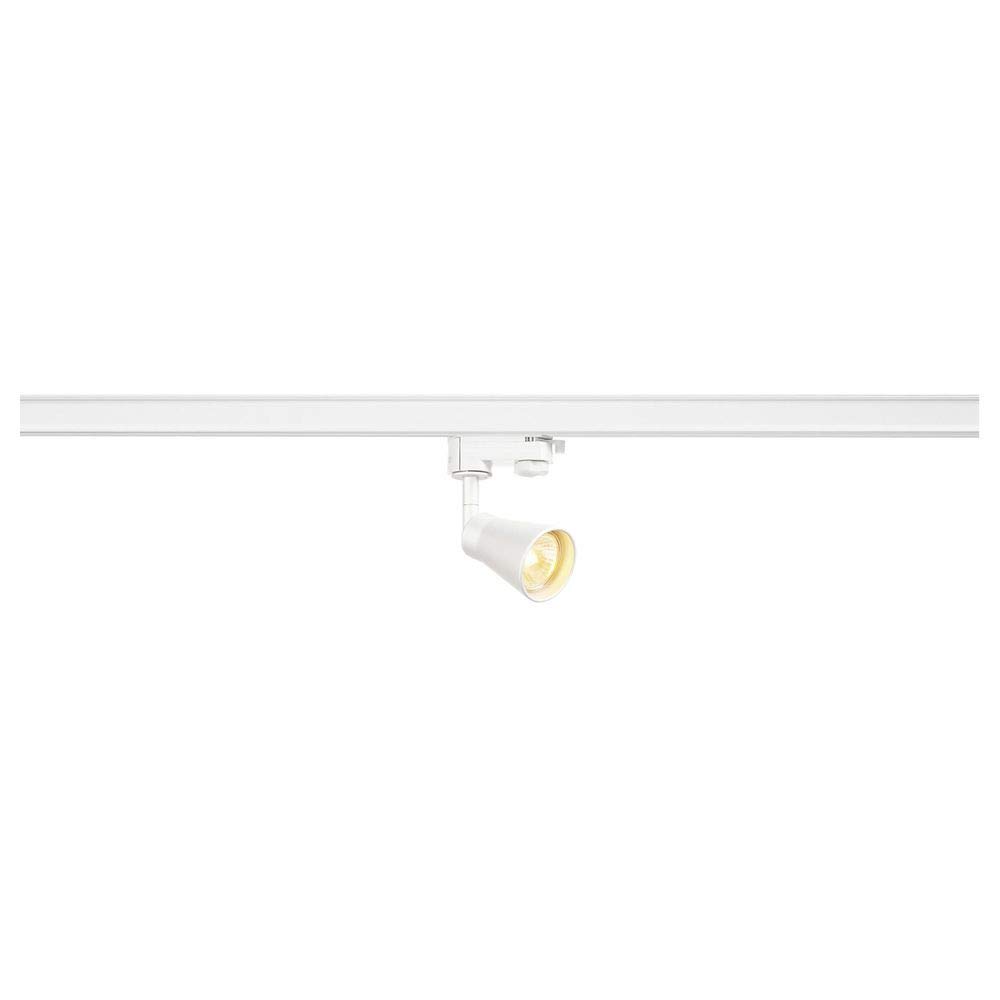 Spot AVO GU10 pour rail 3 circuits blanc max 50W SLV
