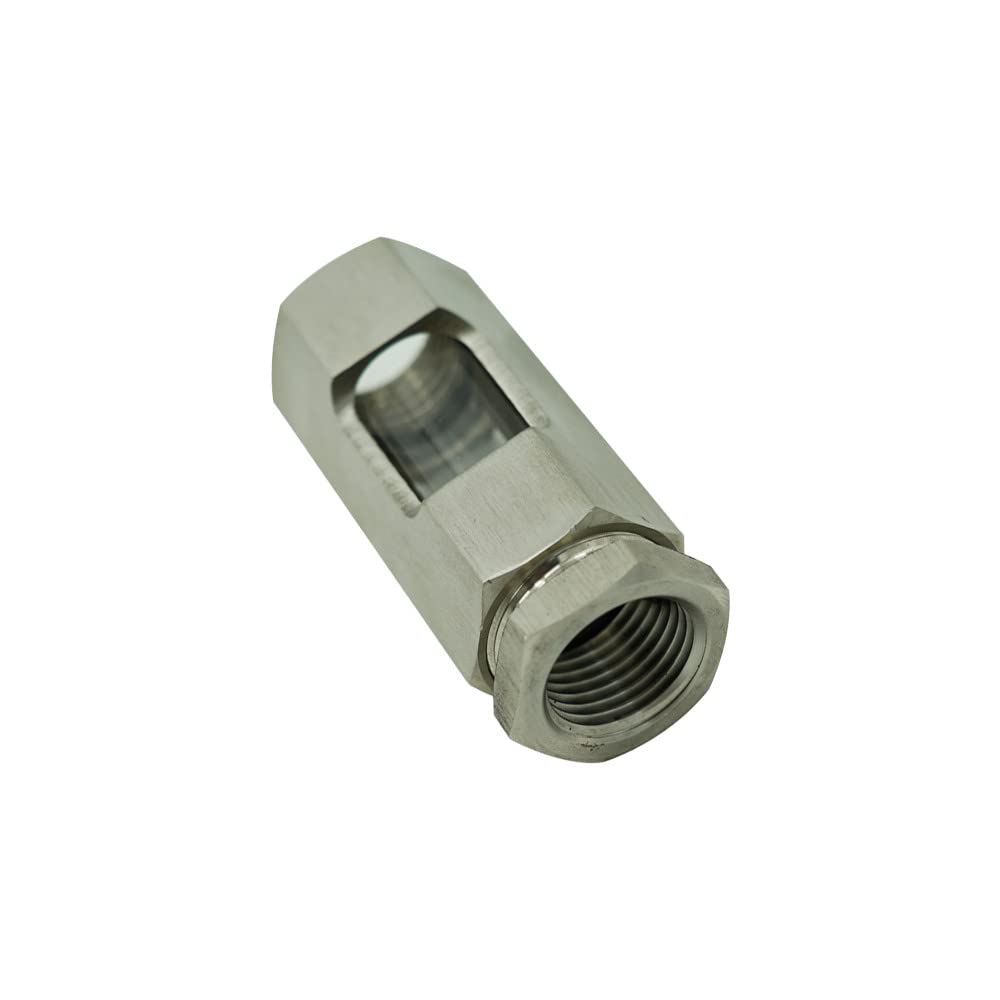 Inline Sight Glass Stainless Steel 304 - Various Sizes - USAlab