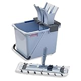  Vileda Professional Ultraspeed Pro Starter Kit 149090, Set:15 Liter Eimer, Mopp - Mikrofasermop, Rahmen, Quetscher