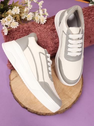Image of Lightweight Walking Shoes Casual Lace-Up Sneaker for Women /Girls