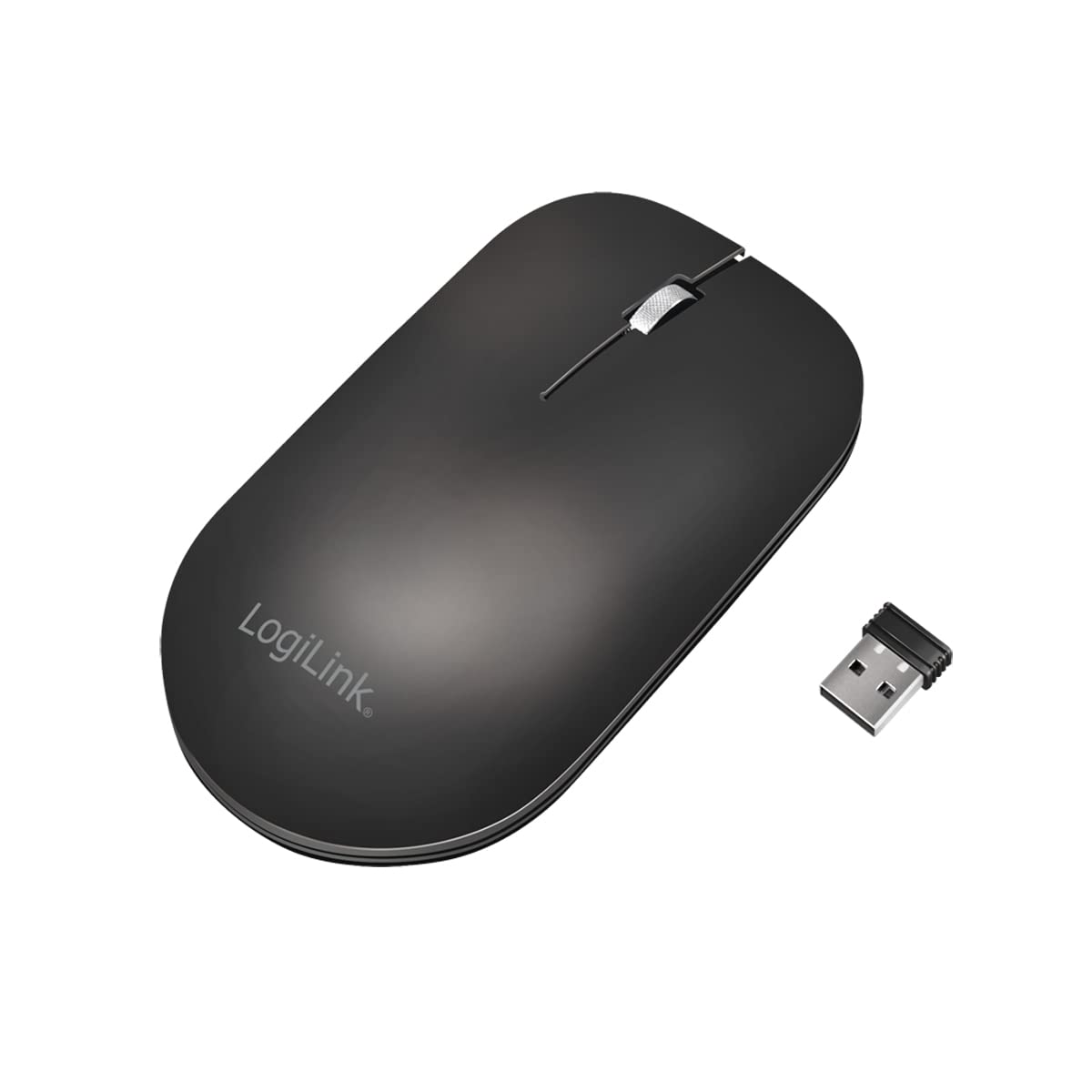 Logilink Wireless Mouse 2.4GHz 1000DPI Black
