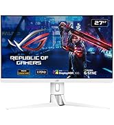 ASUS ROG Strix XG27AQ-W | 27 Zoll WQHD Gaming Monitor 170 Hz, 1ms GtG, G-Sync kompatibel, Display...