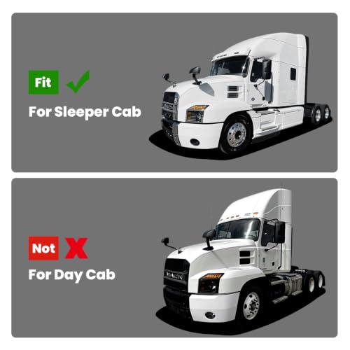 Image of LASFIT Semi‑Truck Floor Mats for Mack Anthem 2018‑2026, Sleeper Cab Only