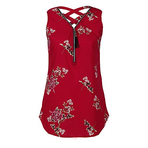 Camisetas sin Mangas Mujer Cremallera Casual Chaleco Blusa Señoras Verano Suelto Sólida Casual Camiseta Talla Grande Tank Tops para Mujeres riou