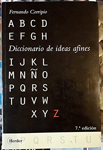 Diccionario De Ideas Afines Diccionario De Ideas Afines