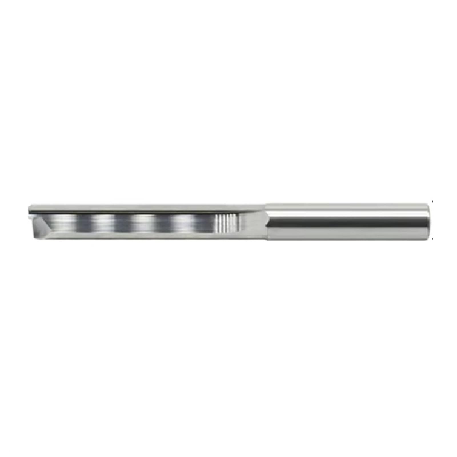 Fresa de ranura recta carburo tungsteno 2 flautas, 3,175 x 4,6 mm, 1 unidad/10 unidades, para grabado en madera y MDF(10pcs,3.175x3.175x22x45)