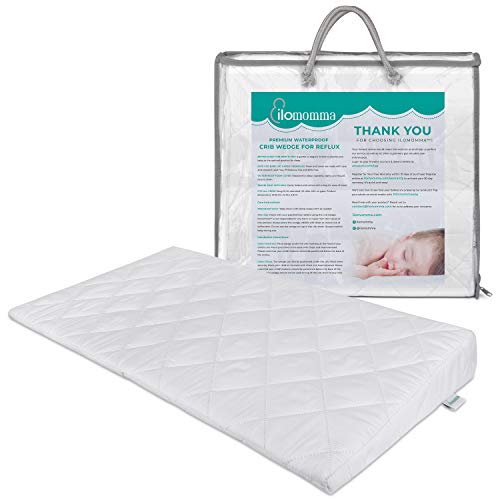 Crib Foam Wedge Pillow For Baby Acid Reflux & Gas Relief | 12
