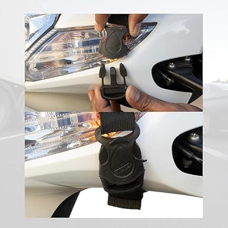 Image of NISHI Universal Mobile Holder /Stand /Mount Pouch for Scooters Scooty (Yamaha Fascino)