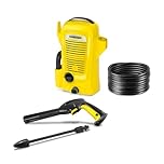 Kärcher Hochdruckreiniger K 2 Universal Edition, Druck: max. 110 bar, Fördermenge: 360 l/h, Flächenleistung: 20 m²/h, Wasserfilter, Gewicht: 3,8 kg, Hochdruckschlauch und -Pistole, Dreckfräser