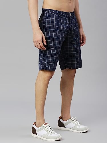 Image of Thomas Scott Men's | Solid | Chino Shorts | Regular Fit | Cotton Elastane | Above Knee | Casual Short