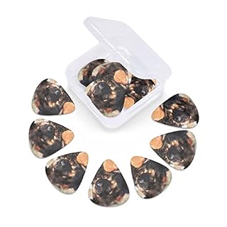 Médiators en celluloïd coloré en forme de chien – 3 épaisseurs différentes – Pour les amateurs de musique – Pour guitare électrique et acoustique – 0,46 mm, 0,71 mm, 0,96 mm - Les Beatles, Paul McCartney, John Lennon, RIngo Starr, George Harrison Médiators en celluloïd coloré en forme de chien - 3 épaisseurs différentes - Pour les amateurs de musique - Pour guitare électrique et acoustique - 0,46 mm, 0,71 mm, 0,96 mm – Image 6